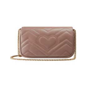 Zartrosa Super-Mini-Tasche 16.5cm