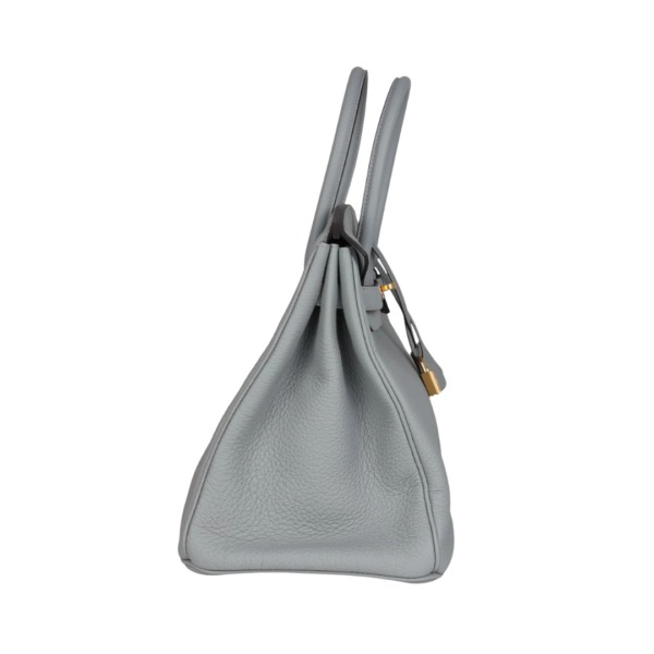 Bleu Glacier Togo Goldbeschläge 35cm