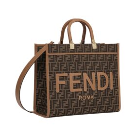 Braune  FF Stofftasche 22cm