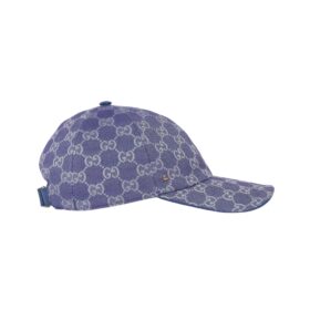 Blau-graue Baseballkappe