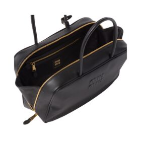 Leder Beau Schwarz 23cm
