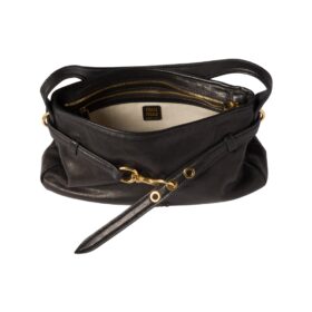 Aventure-Nappa-Leder Schwarz 19cm