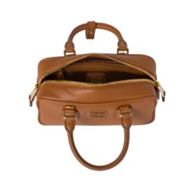 Arcadie-Leder Cognac 10.5cm
