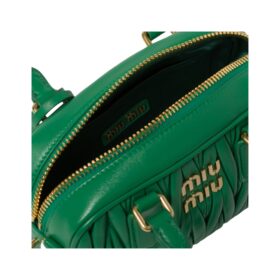 Arcadie matelassé nappa leather 10.3cm