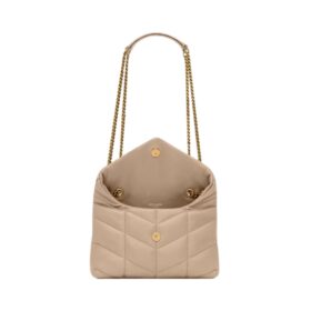 Toy Puffer aus Lammleder 23cm