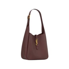 Le 5 à 7 Supple Small aus genarbtem Leder 23cm