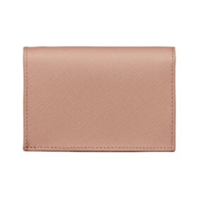 Kleine Saffiano-Leder-Geldbörse 11.2cm
