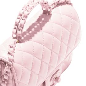 Mini Flap Bag mit Oberem Griff