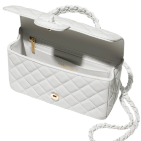 Mini Flap Bag mit Oberem Griff