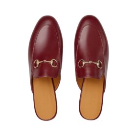 Damen Princetown Rotes Leder