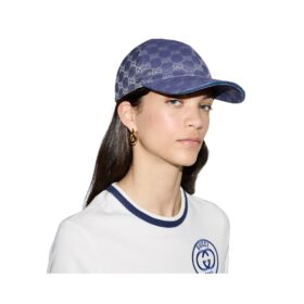 Blau-graue Baseballkappe