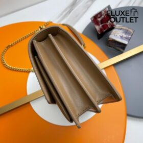 Sunset Medium aus glattem Leder 24cm