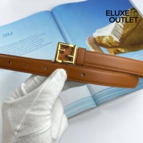 Riemen aus Leder in Naturfarbe 2cm