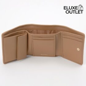Kleines Matelassé-Nappa-Leder Karamell 7.8cm