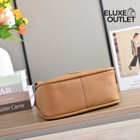 Darling Lederhandtasche in Karamell 18cm