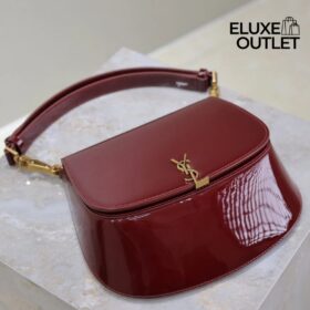 Voltaire Lackleder Weinrot 17.5 cm