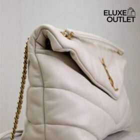Puffer Medium aus Nappaleder 35cm