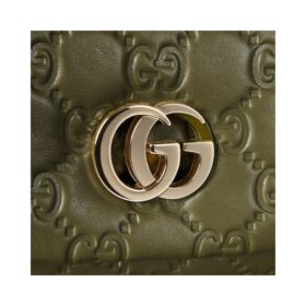 Grüne gepolsterte Milano Mini-Tote-Tasche 21.1cm