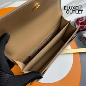Sunset Medium aus glattem Leder 24cm