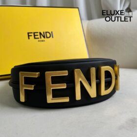 Mini schwarze Ledertasche 13cm