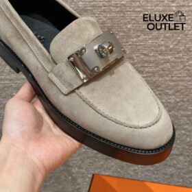 Hot Beige Camel Mokassins 2.5cm