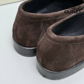 Le Loafer Penny Slippers aus Wildleder