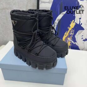 Après-Ski-Stiefel aus Re-Nylon-Gabardine