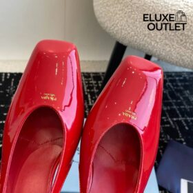 Lackleder Slingback-Pumps 8.5cm
