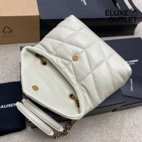 Toy Puffer aus Lammleder 23cm