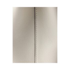 Doux mittelgroße Ledertasche Weiß 16cm