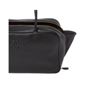 Leder Beau Schwarz 23cm