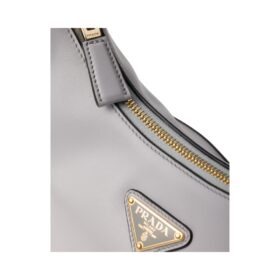 Arqué kleine Ledertasche Granitgrau 18.5cm