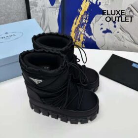 Après-Ski-Stiefel aus Re-Nylon-Gabardine