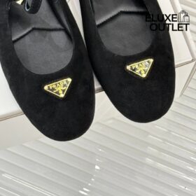 Wildleder-Ballerinas