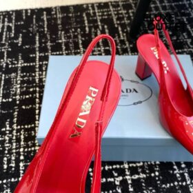 Lackleder Slingback-Pumps 8.5cm