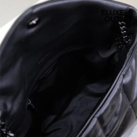 Puffer Medium aus Nappaleder 35cm