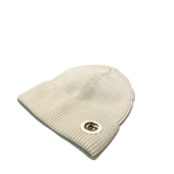 Beige Rippstrick