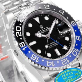 GMT-Master II Schwarz/Blau/Silber 40 mm