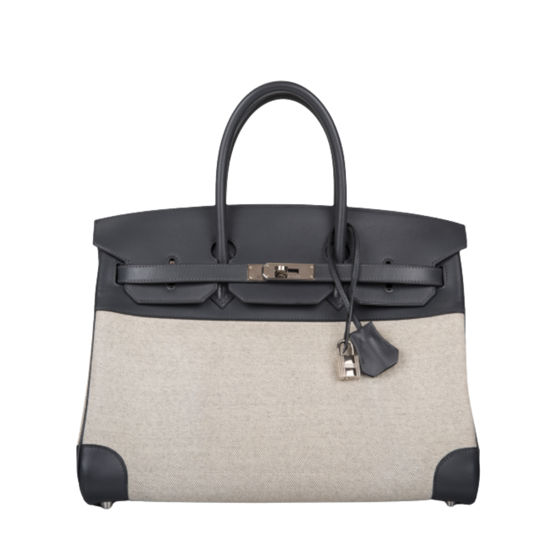 Barenia und Toile Birkin 35 cm