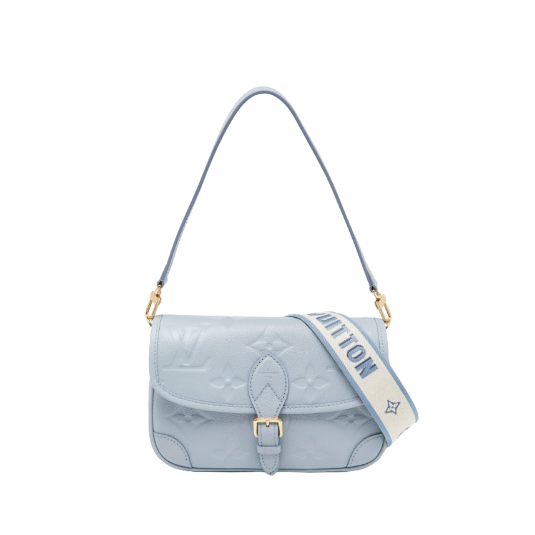 Diane Handtasche Hellblau 24 cm