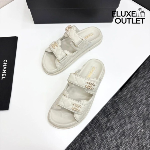 Frühling-Sommer Mules Weiß