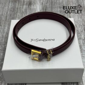 Cassandre aus Wildleder Burgunderrot 2 cm