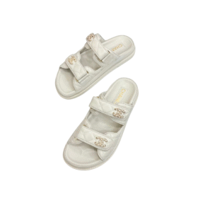 Frühling-Sommer Mules Weiß