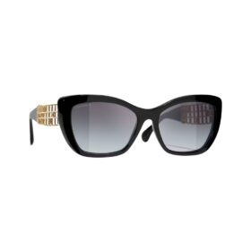 Cat Eye Schwarz/Grau