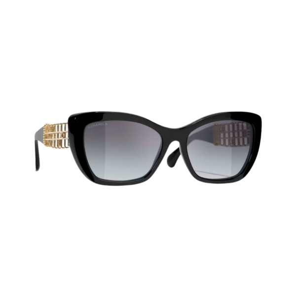 Cat Eye Schwarz/Grau