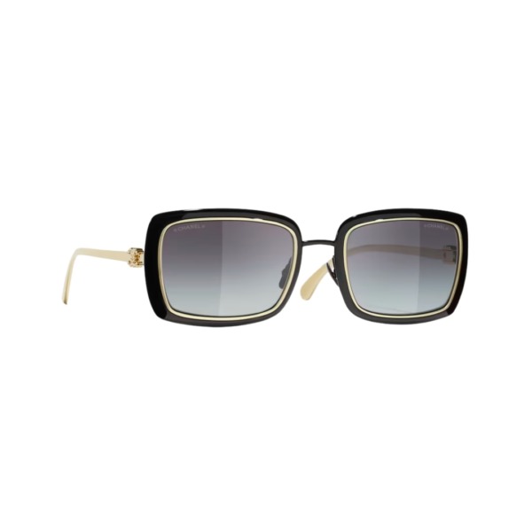 Rectangular Schwarz/Gold