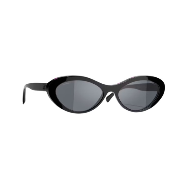 Oval Schwarz