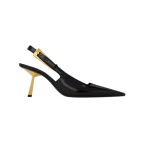 Slingback Schwarz 7.5 cm
