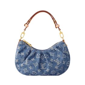 Pochette Valley Denimblau 21 cm