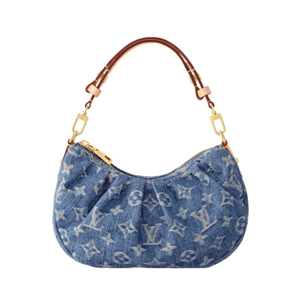 Pochette Valley Denimblau 21 cm